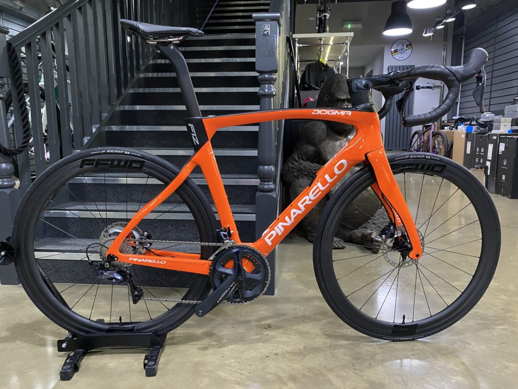 pinarello f12 orange